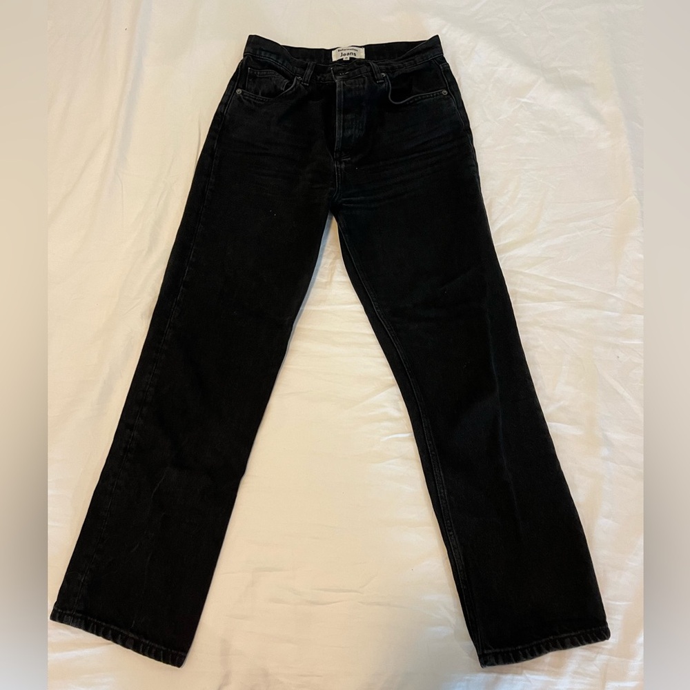 Reformation Cynthia High Rise Straight Leg Jeans